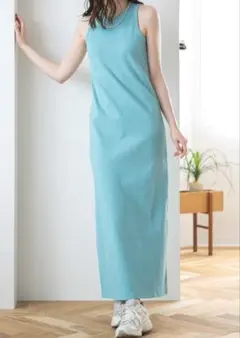 アングリッド　アメスリテレコフィットワンピース ノースリーブワンピース