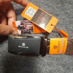 BOISEEN 牛革製 調整可能 ベルト