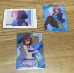 五等分の花嫁 カード 中野三玖