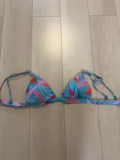 ALEXIA STAM ビキニトップ ボタニカル柄 Mのサムネイル