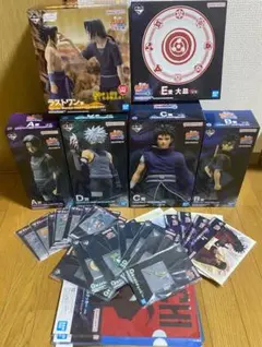 一番くじ　NARUTO 心を写す赤き瞳　フィギュアコンプセット　ナルト