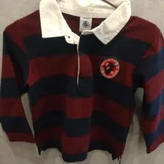 プチバトー　ラガーシャツ