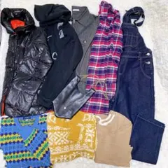 レディース服まとめ売り 10点 セット М相当 カジュアル 訳あり ダウン 小物