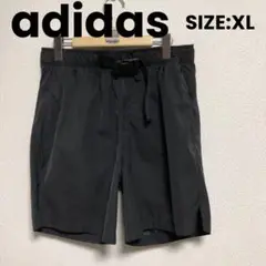 【adidas/アディダス】美品✨ナイロンハーフパンツ　サイズO【XL】