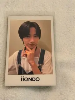 iiONDO はつ恋チェキ風ソロカード 髙橋夢人
