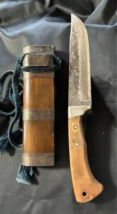 短刀残欠　合法サイズ　刀装具　残欠　拵え　研ぎ練習用　ナイフ用　現状　2619 短刀残欠 合法サイズ 刀装具 残欠 拵え 研ぎ練習用 ナイフ用 現状 2619