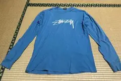 Stussy ブルー　ロンT