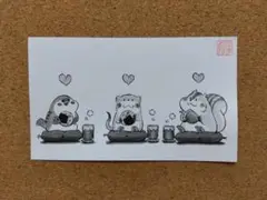 リスとネズミとスズメ（おやつ）