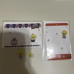 skzoo スキズ ポップアップ ワークショップ パーツ　ポガリ　クリアカード