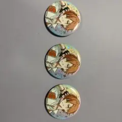 プロセカ5周年感謝祭オーロラ箔押し缶バッジコレクションA 東雲彰人 3個