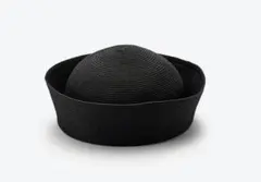 COMME des GARÇONS SCHA　麦わら帽子 美品✨COMME des GARCONS x SCHA 麦わら帽子 天然草 黒 - メルカリ