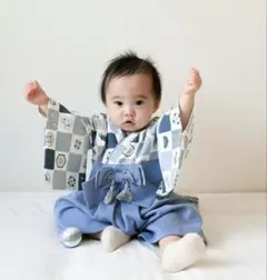 mocmof 袴ロンパース 80cm