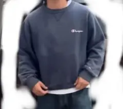 90s Champion チャンピオン スウェット シャツ V字