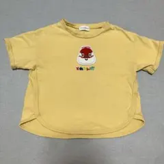 Ampersand とれたんず 刺繍 Tシャツ イエロー 100cm