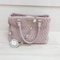 MIUMIU ナッパ クリスタル2WAYショルダーバッグのサムネイル