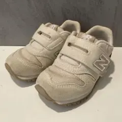 New Balance 13cm ベージュ スニーカー 373
