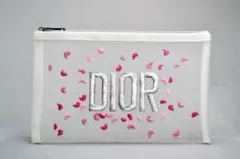 K 新品未使用本物 Dior ディオール　ノベルティメッシュポーチ