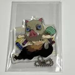 鬼滅の刃　全集中展　ご当地アクリルチャーム　福岡　嘴平伊之助