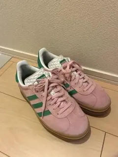 adidas gazelle Bold ピンク/グリーン