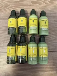 値引き中ロクシタン　ヴァーベナシリーズ　アメニティセット　8本　新品　巾着付き