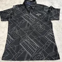 Callaway 幾何学模様 ポロシャツ