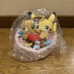 【タグ付き】ピカチュウ&イーブイ/シーズンぬいぐるみ2018冬