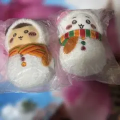 【エニマイくじ】ちいかわ くりまんじゅう マスコット セット