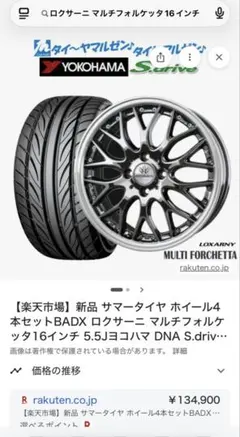 BADX ロクサーニ マルチフォルケッタ 16インチのサムネイル