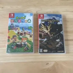 あつまれ どうぶつの森 & MONSTER HUNTER RISE セット