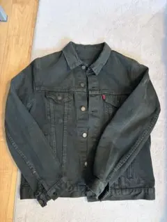 80s 70506 ユーロリーバイス　後染め　ダークグリーン　ブラック調　40