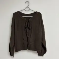 ニット　カーディガン　サマンサモスモス　レディース　秋　冬　春