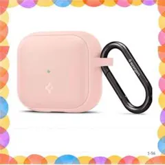 第3世代 ケース シリコン AirPods 3 ケース PC 二重構造 ピンク