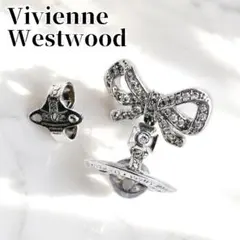 Vivienne Westwood ハートオーブ ストーン 片耳ピアス - メルカリ