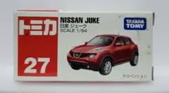 トミカ 27 日産 ジューク 2010 赤箱 タカラトミー 【廃盤品 レア】 車