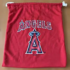 ANGELS 巾着袋　34✖️38 エンゼルス　野球
