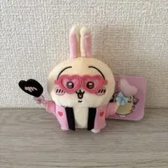 ちいかわ　オタ活 うさぎマスコット　うちわ