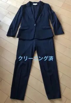 アンタイトル　パンツスーツ　サイズ2 黒