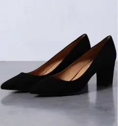 UNITED ARROWS UBCB ポインテッドチャンキー パンプス