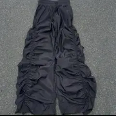 JentLouis Gathered Nylon Pants S size - メルカリ