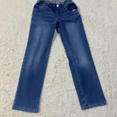 MPS デニムブルー ストレートパンツ 140