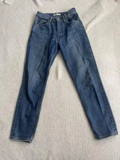 MOUSSY マウジービンテージHW TAPEREDデニムパンツ/24