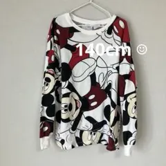 ザラキッズ　長袖ディズニーTシャツ140