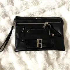 RoyalPussy ライダース風 クラッチバッグ