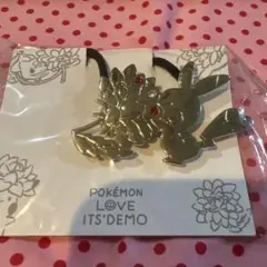 ポケモン イッツデモ IT’S DEMO ピカチュウ　ヘアゴム　未使用品
