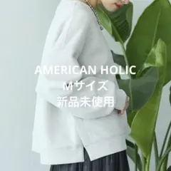 【新品未使用】アメリカンホリック サイドスリットポンチプルオーバー