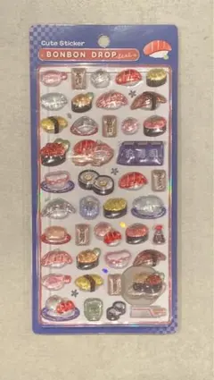 ボンボンドロップシール　和柄　お寿司