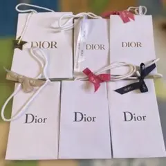 Dior ショップ袋 ショッパー 6枚セットのサムネイル