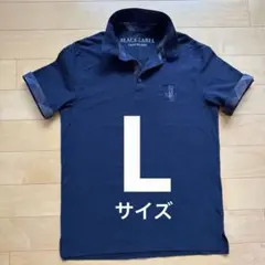 ブラックレーベル　BLACK LABEL 半袖　夏　ポロシャツ　ネイビーのサムネイル
