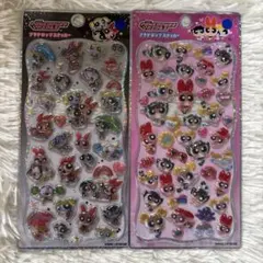 ✅正規品✨プチドロップステッカー　パワーパフガールズ 2点セット
