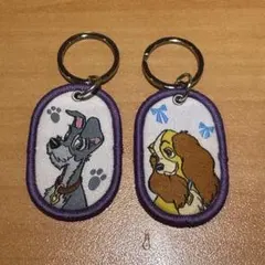 セリア ディズニー タグキーホルダー レディ トランプ